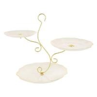 ราคา ชั้นวางขนมคัพเค้ก 3ชั้น ที่วางเค้ก เบเกอร์รี่ สไตล์ยุโรป (22671309072)