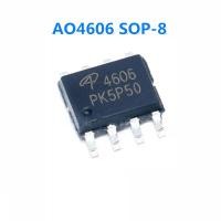 ราคา 10Pcs Original AO4606 SOP 8 AO 4606 SOP8 N P แบบ Dual Channel MOS Field Effect หลอดชิป IC (8118032261)