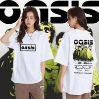 ราคา 2024 เสื้อวง OASIS วงร็อค ไม่มีตะเข็บข้าง คอฟิต เสื้อผ้าผู้ชาย เสื้อทัวร์ วงร็อคต่างประเทศ 06 S 5XL (22677535665)