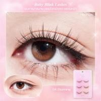 ราคา แท้ ถูกที่สุด ไลฟ์ทุกวัน MC9139 MEILINDA BABY BLINK LASHES ขนตาปลอมแบบ 3 คู่ (22504643644)