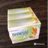 ราคา เซ็ต 3 ก้อน 130 กรัม สบู่เภสัช ไวท์เทนนิ่ง มิลค์ whitening milk soap สูตรนมข้าว สบู่นมข้าว ใช้ได้ทั้งผิวหน้าและผิวกาย (22515972577)