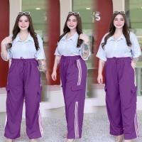 ราคา A5 คาโก้แทบ กางเกงคาโก้ขายาว มีแถบ ผ้าวูลเวฟ พร้อมส่ง (22012446020)