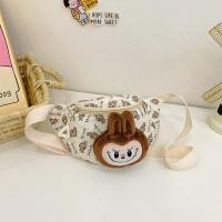 ราคา กระเป๋าสะพายข้างน่ารักการ์ตูนกระเป๋าสะพายข้างออกนอกบ้านถุงขนม labubu กระเป๋าคาดหน้าอกเด็ก (22923621887)