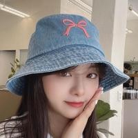 ราคา หมวกบักเก็ต หมวกยีนส์ ทรงบักเก็ต ปัก (22749450721)