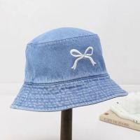 ราคา หมวกบักเก็ต หมวกยีนส์ ทรงบักเก็ต ปัก (22749450722)