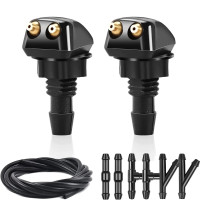 ราคา หัวฉีดน้ำฉีดกระจกรถยนต์ เหมาะกับรถยนต์ทุกรุ่น หัวฉีดน้ำฉีดกระจกรถยนต์ 2 รู หัวฉีดน้ำฉีดกระจกรถยนต์ หัวฉีดน้ำฉีดกระจกรถยนต์ (22592553108)