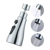 ราคา KEBETEME 3โหมดก๊อกน้ำสำหรับห้องครัวก๊อกน้ำหัวฝักบัวก๊อก 360หัวฉีดก๊อกน้ำแรงดันสูง (20054647194)