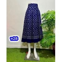 ราคา กระโปรงทรงทวิต กระโปรงผ้าฝ้ายฟรีไชต์สวยเก๋เอวสม๊อคหลังค่ะ (22783746119)