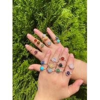 ราคา แหวนคริสตัลแหวนคริสตัลหุ้มด้วยลวดแหวนฮิปปี้แหวนพลอยชมพูพลอยสีคาร์เนเลียนโอปอลแหวนพลอยบำบัดที่น่ารัก (14019207381)