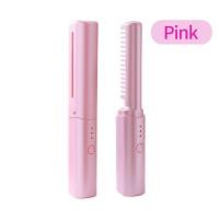 ราคา พร้อมส่ง หวียืดผมไร้สาย หวียืดผมไฟฟ้า 2in1 ร้อนเร็ว หวีไฟฟ้าผมตรง ที่ม้วนผมไฟฟ้า ไดร์ม้วนผม แบบพกพา (22388328463)