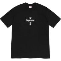 ราคา Supreme 20FW เสื้อยืดแขนสั้นพิมพ์ลายโลโก้ Cross Boxlogo (18602635478)