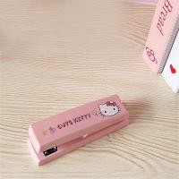 ราคา Sanrio เครื่องเย็บกระดาษพกพาเครื่องเย็บกระดาษลายการ์ตูนน่ารักๆ Hello Kitty Kuromi ที่เย็บกระดาษกระเป๋าเก็บเอกสารกันลื่นอุปกรณ์สำนักงาน (22813903760)