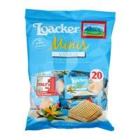 ราคา Loacker Minis ขนาด200g ล็อคเกอร์เวเฟอร์มินิ ล็อคเกอร์ เวเฟอร์ Napolitaner Vanille Creamkakao Mix (22420378038)