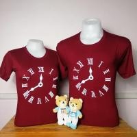 ราคา เสื้อคู่ นาฬิกา ราคาต่อ 1 ตัว เสื้อยืด คู่รัก ชุดคู่ เสื้อแฟชั่น ชุดคู่รัก เสื้อกลุ่ม (19852858203)