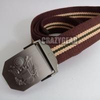 ราคา USA เข็มขัดผู้ชายสายผ้าใบแคนวาส หัวเข็มขัดอัลลอยกันสนิม เข็มขัดทหารตำรวจยุทธวิธีหรือเดินป่าแคมป์ปิ้ง (21398856005)