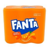 ราคา Pack6 แฟนต้า น้ำอัดลมรสส้ม Fanta Soft Drink Orange Flavour 325ml (22761439593)