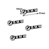 ราคา สติ้กเกอร์ออดิโอโลโก้รถดัดแปลง4ชิ้น เซ็ตสำหรับ Mitsubishi Ralliart ASX Outlander Lancer Pajero โลหะผสมควบคุมตรงกลางภายในอัตโนมัติ (20630637539)