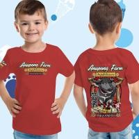 ราคา Anupong Farm วัยรุ่นถ้าวัวควาย อนุพงษ์ฟาร์ม เสื้อยืดพิมพ์ลายฟาร์มวัว (21552002320)