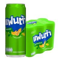 ราคา แฟนต้า น้ำเขียว กระป๋อง 325 มล x 6 (21047967375)