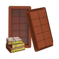 ราคา แท่งแม่พิมพ์ซิลิโคนสำหรับทำช็อคโกแลตแม่พิมพ์ละลายขี้ผึ้งรูปสี่เหลี่ยมผืนผ้าถอดง่ายทนทานต่อการของขวัญแฮนด์เมดโปรตีนและพลังงาน (22747684884)