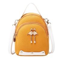 ราคา abillion กระเป๋าแฟชั่น กระเป๋าสะพายพาดลำตัว สะพายหลัง สีเหลืองสดใส (22769233524)