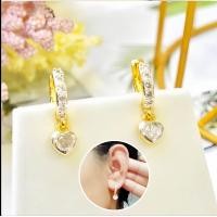 ราคา ต่างหูทองไมครอน ต่างหูทองชุบ เศษทองคำแท้ สร้อยหุ้มทอง ชุบทอง 24K ไม่ลอก ไม่ดำ (22877042611)