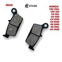 ราคา ผ้าเบรค Honda CRF230L CRF230 CR125L CR125R CR250R CR500R XR250R XR250L XR400R หลัง ฮอนด้า (22957975810)
