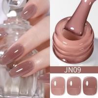 ราคา BORN PRETTY Transparent Jelly Nude Gel Nail Polish 10ml Sheer Glitter Crystal Varnis Semi Permanent for Nail Art DIY at Home (21177717980)