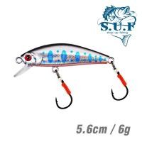 ราคา เหยื่อปลั๊ก UL Sinking 6 5cm 6g ปลั๊กดำตื้น เหยื่อตกปลา มินนาว เหยื่อตกปลากระสูบ เหยื่อตกปลากระพง เหยื่อตกปลานิล (21397757985)