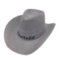 ราคา SW หมวกฟาง ลายไทยแลนด์ หมวกทรงปานามา ปีกกว้าง หมวกสาน (22362168821)