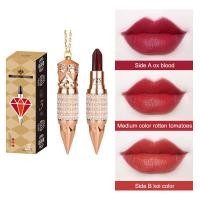 ราคา Opaleral ลิปสติกมงกุฏ 1 แท่ง 3 สี ลิปสติกสีส้มอิฐ แดงตุ่น แดงกำมะหยี่ สีสวยมาก 3 8กรัม 2119 (22702503687)