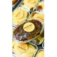 ราคา รอบส่ง19ตค เค้กกล้วยหอมครีมชีสนูเทลล่า นูเทลล่าล้วน sz M 150g (22918946745)