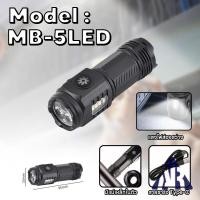 ราคา ขายถูก ไฟฉายแรงสูง มีเเบตในตัว ไฟฉาย led น้ำหนักเบา Flashlights Miniไฟฉายสว่างมาก CREE LED usb charge 3mode (22770351722)