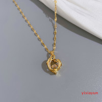 ราคา yixiayun สร้อยคอจี้ปลาโลมาคู่แม่และเด็กจี้เพทายสำหรับผู้หญิงไม่ซีดเครื่องประดับรูปหัวใจสัตว์ของขวัญวันเกิดสำหรับเด็ก (22537761367)
