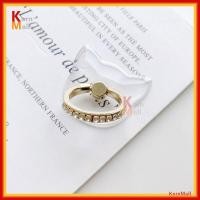 ราคา พร้อมส่งใน 1 วัน KornMall iRing ห่วงติดโทรศัพท์ แหวน ห่วง เพชร ติดโทรศัพท์ แบบใส หมุนได้ 360 องศา ใชตั้งโทรศัพท์ได้ ลาย แมว หมี หัวใจ ดอกไม้ (16699220221)