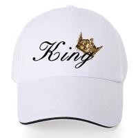 ราคา กีฬาเดินป่าหมวกเบสบอล Streetwear หมวกฮิปฮอป King พิมพ์หมวกกอล์ฟกลางแจ้ง หมวกกันแดด (22297162707)