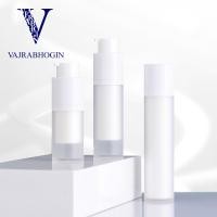 ราคา ขวดปั้มเซรั่มสูญญากาศทรงกลม 2 ชั้น สีขาว 15ml 30ml 50ml ขวดปั้ม หัวปั้มขาว ขวดโลชั่น ขวดพลาสติก PET (22360662399)