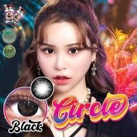 ราคา คอนแทคเลนส์ รุ่น Circle สีดำ Choco Black Choco มีสายตาปกติ 0 00 เปลี่ยนแทนทุกเดือน (20462675241)