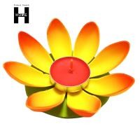 ราคา เทียนลอยน้ำได้สำหรับใส่ในแม่น้ำบ่อสวนแบบ FSH ไฟอวยพรโคมไฟดอกบัวตกแต่งเทศกาลดอกบัวลอยน้ำได้อเนกประสงค์ (22239974140)