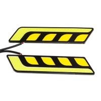 ราคา WellnessWondersS 1PC LED cob FOG Lamp รถ Daytime วิ่ง DRL กันน้ำพร้อมไฟเลี้ยว (22620738503)