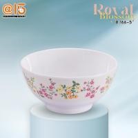 ราคา จานชามเมลามีน ลาย Royal Blossom รอยัล บลอสซั่ม แบรนด์ Srithai Superware ศรีไทยซุปเปอร์แวร์ จานร้านอาหาร (22827734434)