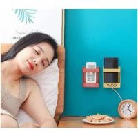 ราคา พร้อมส่งที่วางรีโมตคอนโทรล โทรศัพท์ อเนกประสงค์ แบบติดผนัง โลหะ (22594451352)