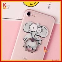 ราคา พร้อมส่ง 1 วัน KornMall ห่วงติดโทรศัพท์ แหวน ติดโทรศัพท์ iRing ลาย การ์ตูน สัตว์ น่ารัก ม้าลาย ควาย ลิง สิงโต Cute Big Eye Animal Cartoon หมุนได้ 360 (11075137011)