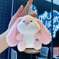 ราคา พวงกุญแจโซ่กุญแจผ้ากำมะหยี่ขนยาวกระต่ายขนฟูจริงขนฟูนุ่มฟูกระต่ายหูใหญ่ (22735800037)