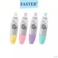 ราคา แท้100 Faster Pro Line Plus เทปลบคำผิด รุ่น C659 เนื้อเทปจากญี่ปุ่น (21893761339)