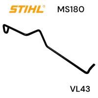 ราคา STIHL 180 MS180 อะไหล่เลื่อยโซ่ ลวดดึงไกเร่ง เลื่อยโซ่สติลเล็ก VL43 (20974052402)