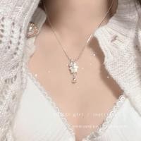 ราคา สร้อยคอพร้อมจี้เปลือกหอยมุกดาวห้าแฉกสีเงิน (22590472508)
