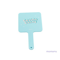 ราคา MOMORA กระจกด้ามจับ กระจกแต่งหน้า รุ่น 7100056892 56895 (22786106824)