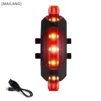 ราคา MAILANG ไฟจักรยาน LED USB ชาร์จได้ชุดไฟหน้าจักรยาน MTB จักรยานเสือหมอบไฟหน้าหลังจักรยานไฟฉายไฟขี่จักรยานอุปกรณ์เสริม (22821795605)
