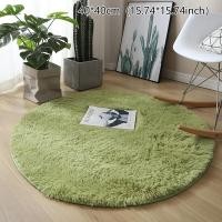 ราคา Comfortable House COD พรมขนสัตว์พรมห้องนั่งเล่นพรม faux ขนสัตว์รอบเสื่อเด็กห้องยาวพรมตุ๊กตาบ้านห้องนอนตกแต่ง shaggy พรม (19972012638)